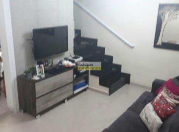 Casa · 84m² · 2 Quartos · 1 Vaga · Sobrado com 2 dorms, Vila Voturua, São Vicente - R$ 270 mil, Cod: 1837