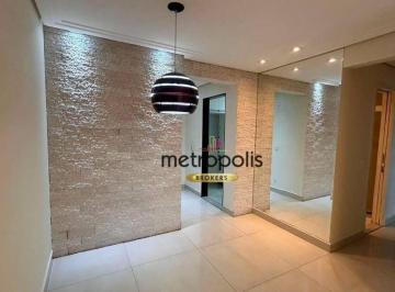 Sala · Apartamento com 2 dormitórios para alugar, 70 m² por R$ 4.632,15/mês - Centro - São Caetano do Sul/S