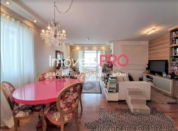 Apartamento · 124m² · 3 Quartos · 2 Vagas · Belíssimo apartamento de 124m² em Moema Pássaros com três suites e 2 vagas.