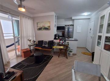 sala · Apartamento com 2 dormitórios à venda, 72 m² por R$ 798.000,00 - Barcelona - São Caetano do Sul/SP