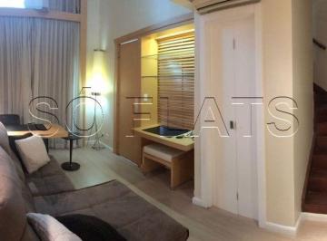 Apartamento · 42m² · 1 Quarto · 1 Vaga · Flat International Duplex Moema para Morar ou Investir Confira !