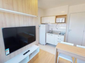 Apartamento de 1 quarto, Curitiba · Apartamento Studio Mobiliado para Aluguel por Período Flexível