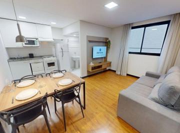 Apartamento de 1 quarto, Curitiba · Apartamento Mobiliado 1 Dorm para Aluguel por Período Flexível