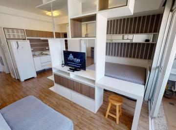 Apartamento de 1 quarto, Curitiba · Apartamento Studio Mobiliado para Aluguel por Período Flexível