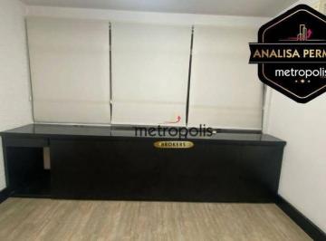 a0490ad5e41f37a7c59a21a95c280ec8453bb646 · Sala à venda, 47 m² por R$ 220.000,00 - Santo Antônio - São Caetano do Sul/SP