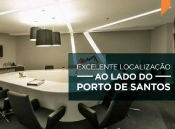 Comercial · 42m² · 1 Vaga · Sala-comercial-Em-edificio-para-Aluguel-em-Valongo-Santos-SP