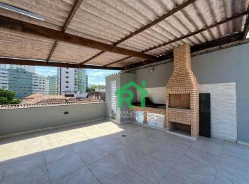 Terraço · Cobertura com 2 quartos, 1 vaga à venda no Tombo, Guarujá