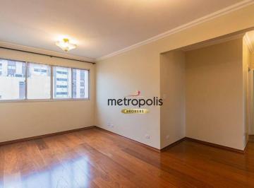 Sala  · Apartamento com 2 dormitórios à venda, 82 m² por R$ 630.000,00 - Santo Antônio - São Caetano do Sul/