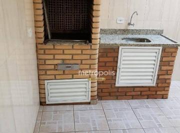 churrasqueira · Sobrado com 4 dormitórios à venda, 220 m² por R$ 880.000,00 - Campestre - Santo André/SP