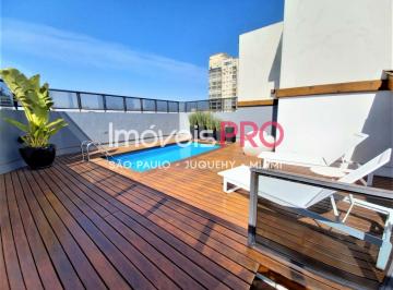 Apartamento · 364m² · 3 Quartos · 5 Vagas · COBERTURA EM MOEMA , FORA DE ROTA, REFORMADA , COM PISCINA E ESPAÇO GOURMET- VISTA 360º- 5 VAGAS
