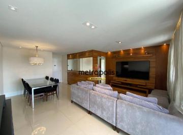 51a04c5b4da094c74e9cd2b946d92a80f870447a · Apartamento com 3 dormitórios à venda, 142 m² por R$ 2.500.000,01 - Santa Paula - São Caetano do Sul