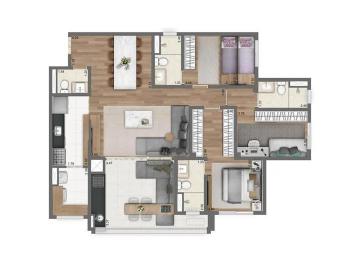 Apartamento de 3 quartos, São Paulo · Living Wish Panamby 3 suites 2 vagas andar alto mude julho 2022