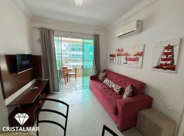 Sala com sofá, tv e ar · Ótima Oportunidade! Apartamento de 2 Quartos à Venda em Bombas – Conforto e Loca