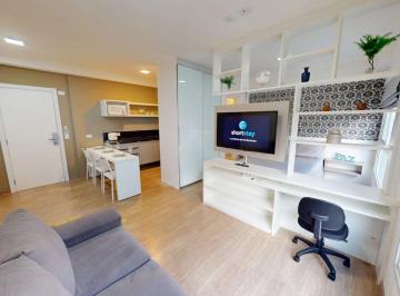 Apartamento de 1 quarto, Curitiba · Apartamento Studio Mobiliado para Aluguel por Período Flexível