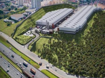 Perspectiva Aérea 01 · Galpão Industrial em Condomínio para Locação em Osasco-SP, Bairro Padroeira - 6 Vagas de Garagem, 2.