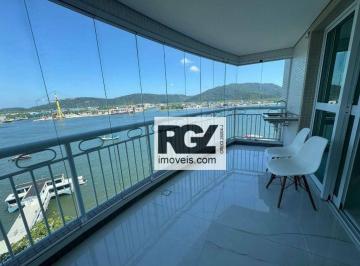 09a2596939c8bfc4afc933ab81f4a325a17a42c1 · Apartamento com 3 dormitórios para alugar, 199 m² por R$ 16.500,00/mês - Ponta da Praia - Santos/SP