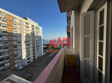 48e94479353bdf71e20a80322e8a2491884407d1 · Apartamento com vista para o mar, 1 dormitório à venda, no Embaré - Santos/SP