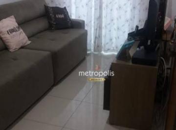 sala · Apartamento à venda, 58 m² por R$ 321.000,00 - Jardim Santo Antônio - Santo André/SP