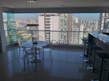 Varanda · Apartamento com 2 dormitórios à venda, 138 m² por R$ 2.150.000,00 - Brooklin - São Paulo/SP