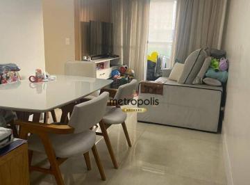 Sala · Apartamento com 3 dormitórios à venda, 63 m² por R$ 495.000,00 - Vila São Pedro - Santo André/SP