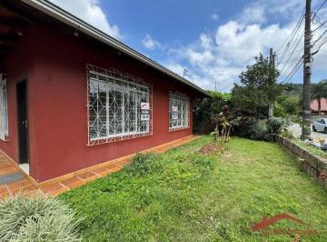 FACHADA · Casa com 2 dormitórios para alugar, 97 m² por R$ 3.345,00/mês - América - Joinville/SC