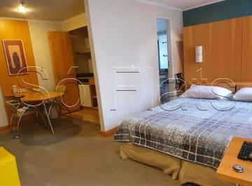 Apartamento · 35m² · 1 Quarto · 1 Vaga · Flat em Moema, prox ao Pq. do Ibirapuera e Avs. Helio Pellegrino e Republica do Líbano.