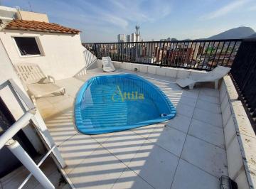 Apartamento · 220m² · 3 Quartos · 2 Vagas · Cobertura vista mar, 3 dorms., 2 vagas, Enseada