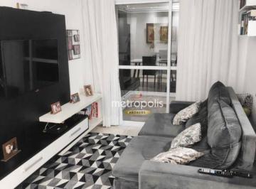 Sala · Apartamento com 2 dormitórios à venda, 63 m² por R$ 800.000,00 - Olímpico - São Caetano do Sul/SP