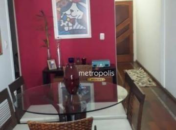 Sala · Apartamento com 3 dormitórios à venda, 117 m² por R$ 850.000,00 - Santo Antônio - São Caetano do Sul