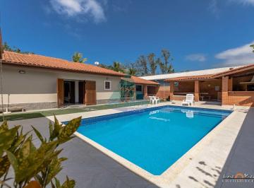 Casa · 251m² · 4 Quartos · 2 Vagas · Casa com 4 quartos, Lagoinha - Condomínio Recanto da Lagoinha, Ubatuba - R$ 2.5 mi, Cod: 513