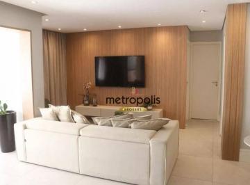 Sala · Apartamento à venda, 84 m² por R$ 1.060.000,00 - Santa Paula - São Caetano do Sul/SP