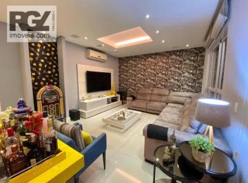 aa2eccfac91af601b1b25d89636fe1b3f578c3ae · Apartamento com 3 dormitórios à venda, 204 m² por R$ 2.800.000,00 - Boqueirão - Santos/SP
