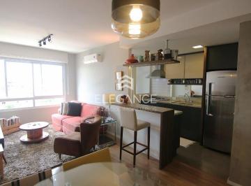 Living · Apartamento para comprar 68 m2 com 2 dormitórios 1 suíte 1 vaga/box garagem  elevador portaria 24 ho