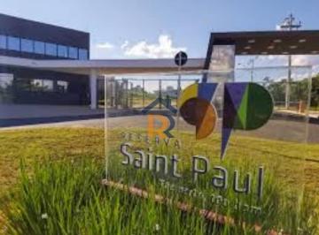 Terreno · 360m² · Terreno de 360 m² à venda no Condomínio Reserva Saint Paul em Itu-SP!