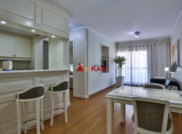 Apartamento · 70m² · 2 Quartos · 2 Vagas · Flat com ótimo preço no bairro Itaim Bibi. Confira!