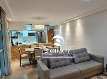 3c0b334ebf603134ccd6c3f29b0f7fe69d9f8b10 · Apartamento com 3 dormitórios à venda, 82 m² por R$ 745.000,00 - Jardim Bela Vista - Santo André/SP