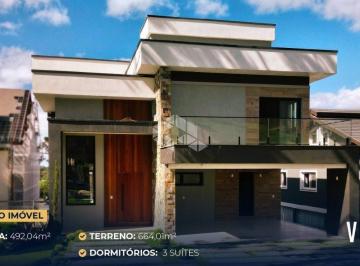 Casa · 611m² · 4 Quartos · 2 Vagas · Casa com projeto aprovado em condomínio fechado