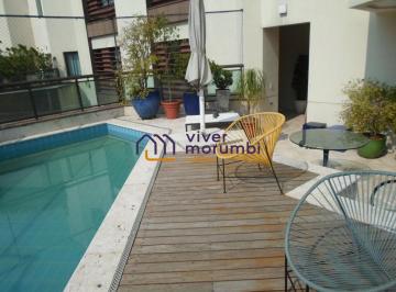 Apartamento · 430m² · 5 Quartos · 6 Vagas · Cobertura no Panamby  ||| Vista Panorâmica.