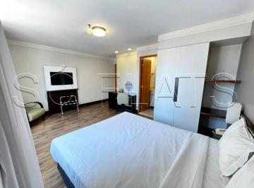 Apartamento · 26m² · 1 Quarto · 1 Vaga · Flat no Brooklin, com fácil acesso a Vl Olímpia, Morumbi e aeroporto de Congonhas