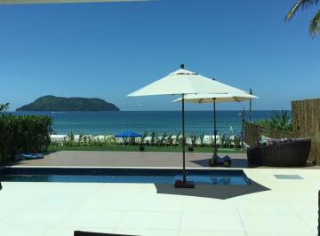 Imagem do Imóvel · Casa pé na areia na praia de Juquehy para LOCAÇÃO.