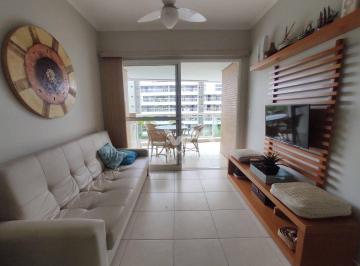Living · Apartamento com 3 dormitórios (1 suíte) para alugar, 90 m² por R$ 11.000/mês - Riviera Módulo 2 - Be