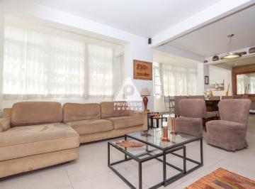 Sala · Excelente apartamento à venda na Lagoa Rodrigo de Freitas