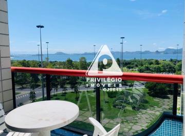 Apartamento · 90m² · 2 Quartos · 1 Vaga · Flat com vista panoramica para baia de guanabara!
