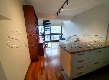Apartamento · 56m² · 1 Quarto · 1 Vaga · Duplex com serviços no coração da Avenida Paulista, aprazível e aconchegante. Com entrada imediata.
