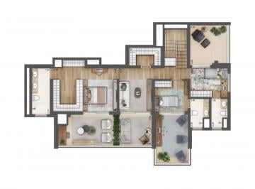 inferior · Cobertura Duplex 258m 4dorm 3 suites = Alto Padrão na Chácara Klabin