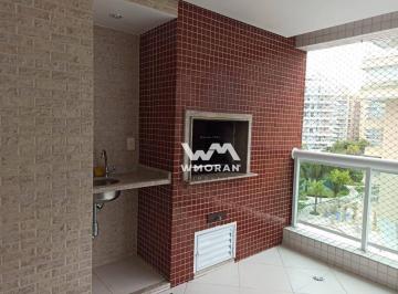 varanda · Apartamento com 3 dormitórios (1 suíte) para alugar, 108 m² por R$ 11.000/mês - Riviera Módulo 8 - B