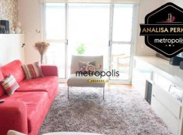 Sala de TV · Apartamento com 4 dormitórios à venda, 143 m² por R$ 1.450.000,00 - Barcelona - São Caetano do Sul/S