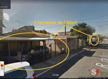 Terreno · 500m² · Terreno para a venda  com 500 m² e 238 m2 a.c. testada de 10 m, localizado  no bairro: Vila Constanç