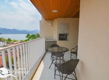 Varanda Gourmet com vista para o mar · Apartamento alto padrão | Vista para o mar | Praia do Itaguá - Ubatuba/SP