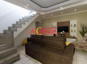 Casa · 181m² · 4 Quartos · 2 Vagas · Sobrado residencial à venda, Vila Maricy, Guarulhos - SO0127.